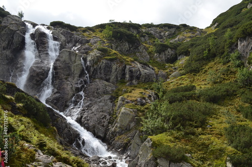 Fototapeta Naklejka Na Ścianę i Meble -  Tatry, wodospad Wielka Siklawa, Polska