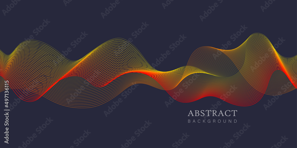 Amorphous Gradient Vector technology abstract background with dynamic amorphous vector ...