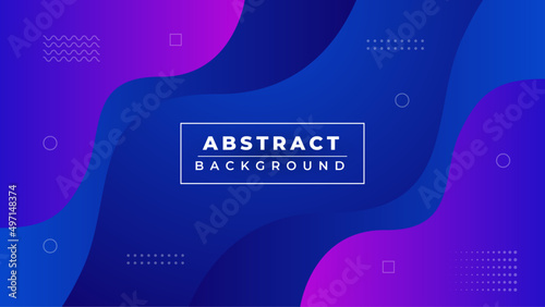 Abstract modern creative liquid gradient colorful background design