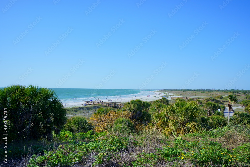 Beach of Tampa bay, st petersburg and clearwater in Florida, USA Beach of Tampa bay, st petersburg and clearwater in Florida, USA