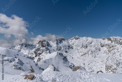 Pico del Almanzor en la Sierra de Gredos