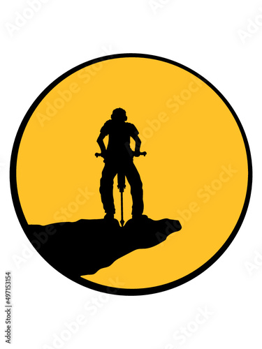 Klippe Bauarbeiter Presslufthammer 