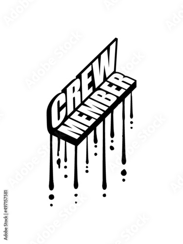 Graffiti Crew Member 