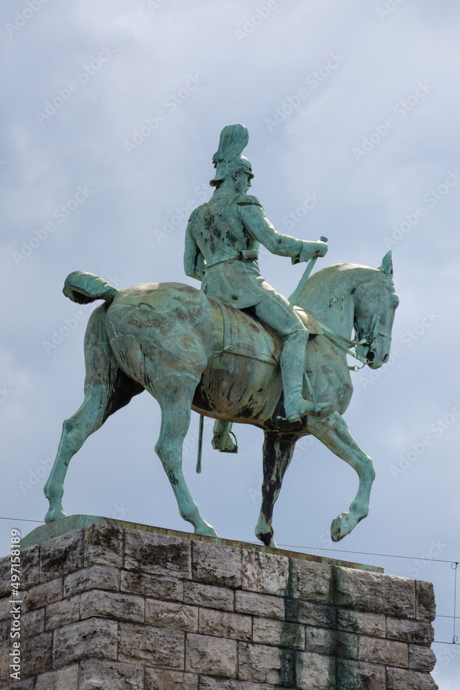 Wilhelm II horse statue in Cologne ,Koln, Germany ,13 may, 2017 Wilhelm II horse statue in Cologne ,Koln, Germany ,13 may, 2017
