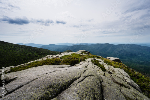 View from the top of Mt. Marcy, Adirondack mountains, New York State