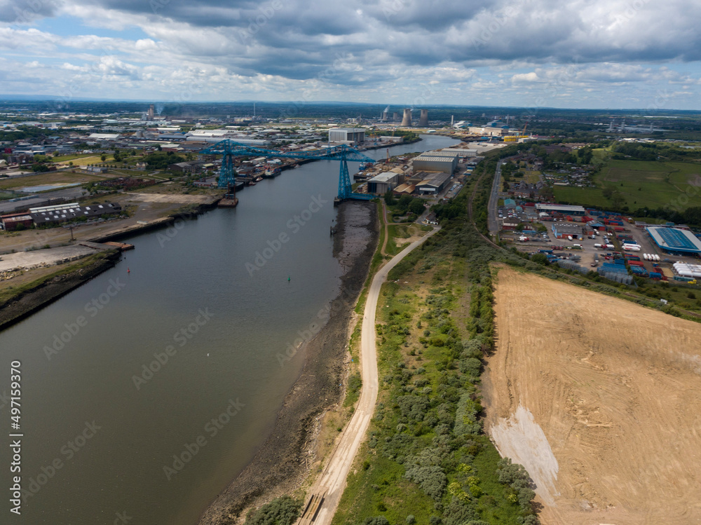 Fototapeta premium view of the river