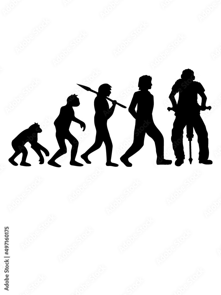 Evolution Presslufthammer Logo 