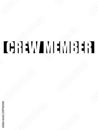 Design Crew Member 