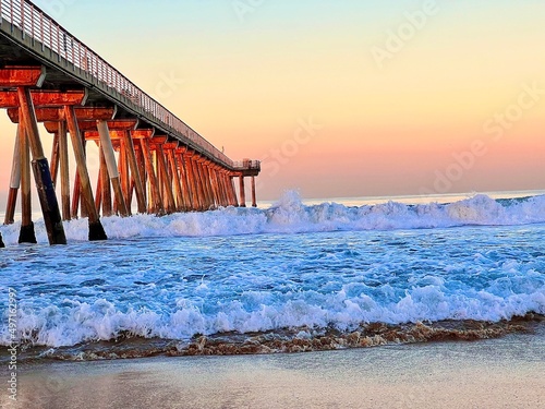 pier in winter