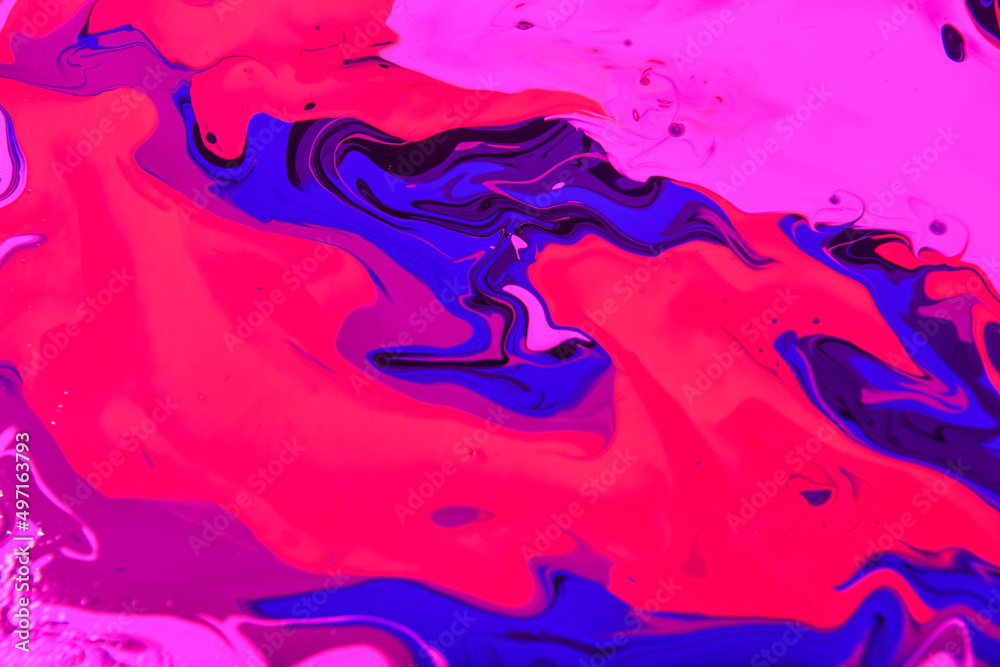 Blotches of bright paints as background Blotches of bright paints as background