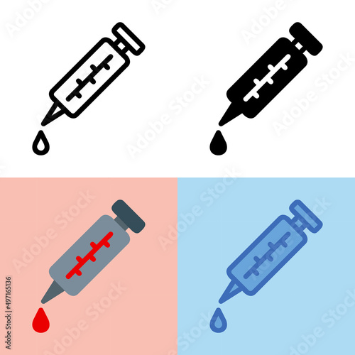 Illustration vector graphic of Blood Lancet Icon. Perfect for user interface, new application, etc