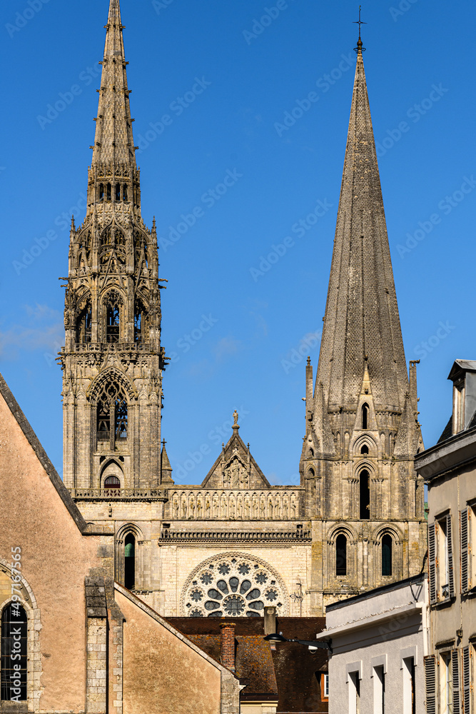 Fototapeta premium Chartres cathedral