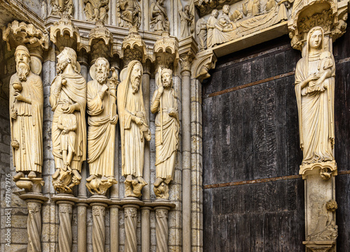 Obraz na płótnie Chartres cathedral