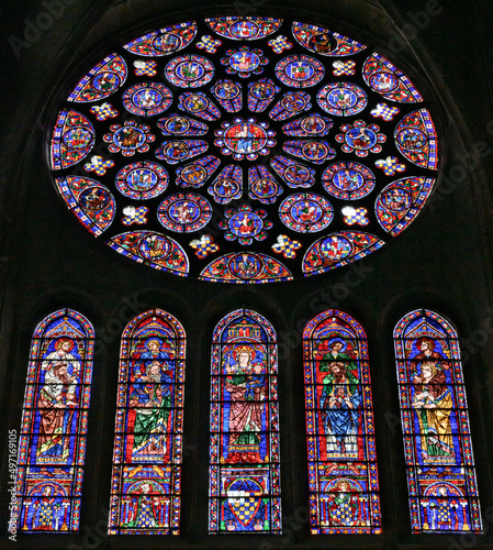 Obraz na płótnie Chartres cathedral