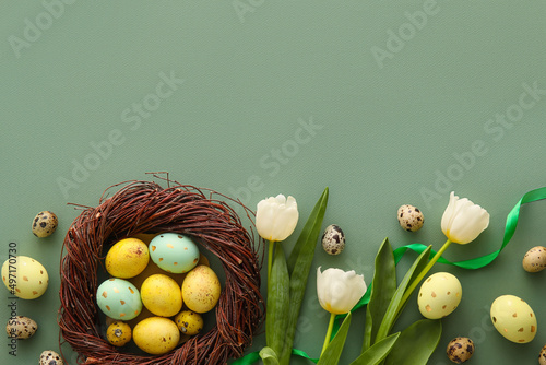 Composition with beautiful ...