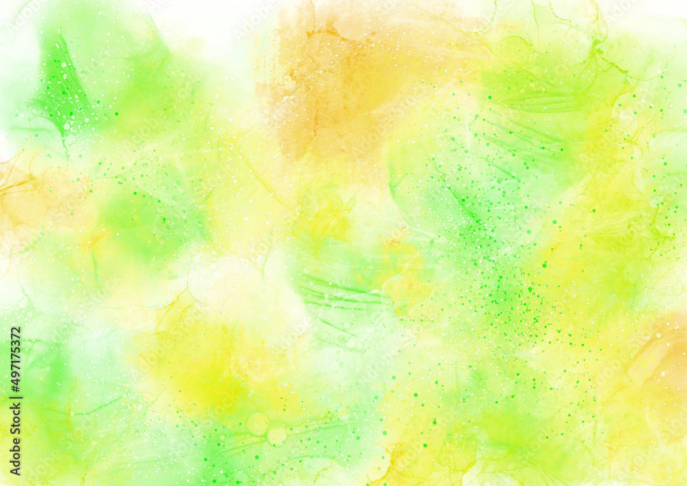 Watercolor fantastic and grungy background	