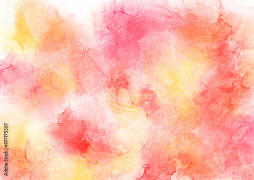 Watercolor fantastic and grungy background  © kore kei