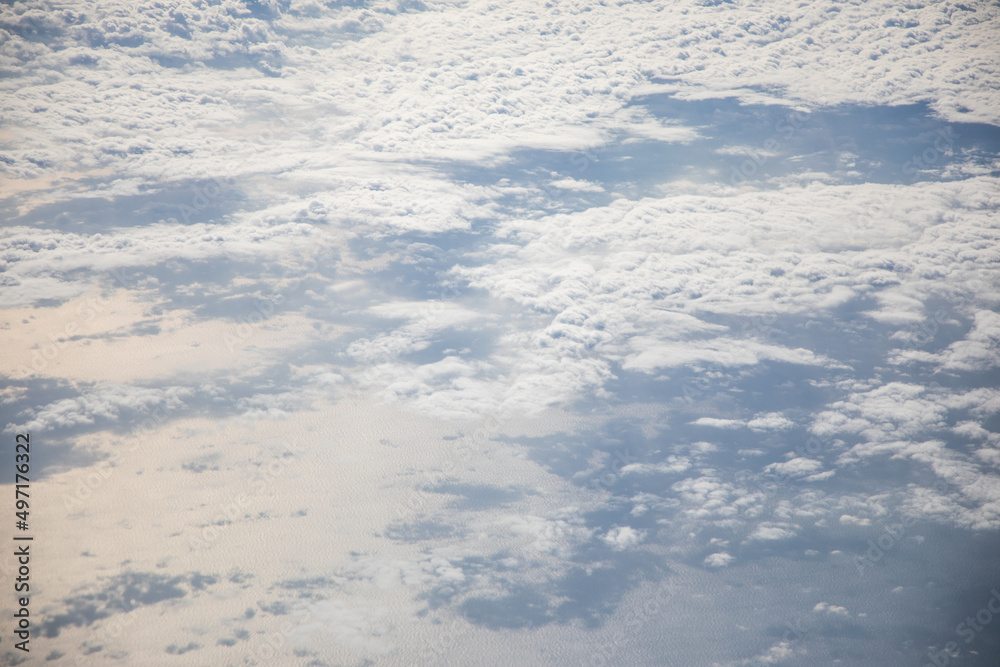 Cloudscape from above Cloudscape from above