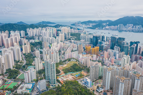 Residential buildings in Hong Kong © gormakuma