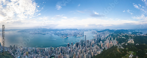 Photography Hong Kong 25 May 2019: Victoria Harbour, Hong Kong