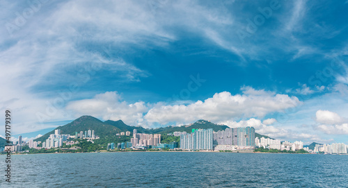 Photography Residential area along the hill, Hong Kong