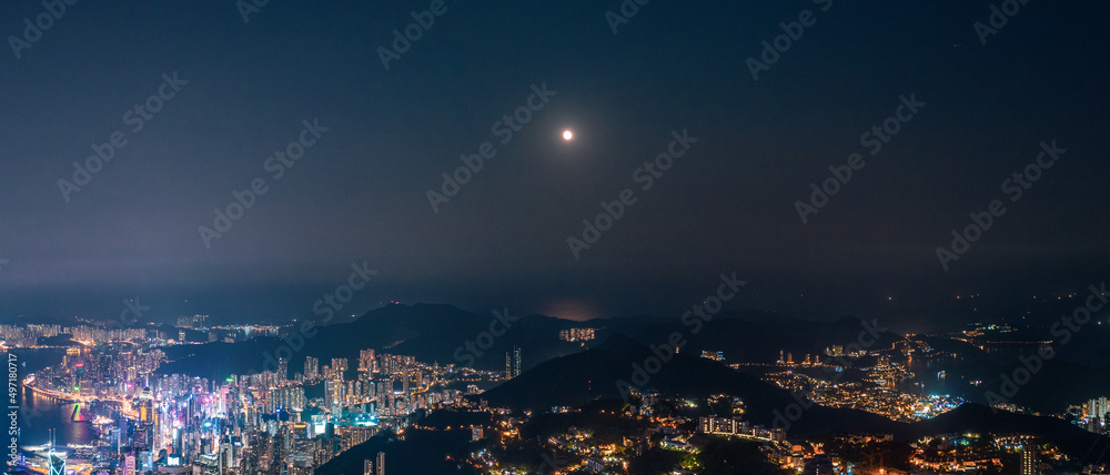 13 Sept 2019 - Hong Kong: Victoria Harbour, Hong Kong cityscape at night 13 Sept 2019 - Hong Kong: Victoria Harbour, Hong Kong cityscape at night