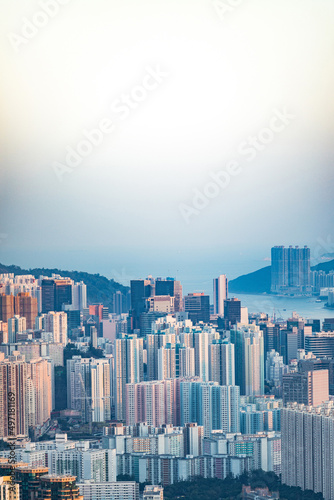 Cityscape of downtown, Kowloon, Hong Kong © gormakuma