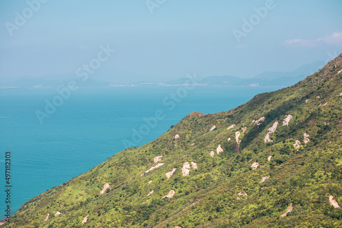 Coastline in Sai Kung, Hong Kong, Country park