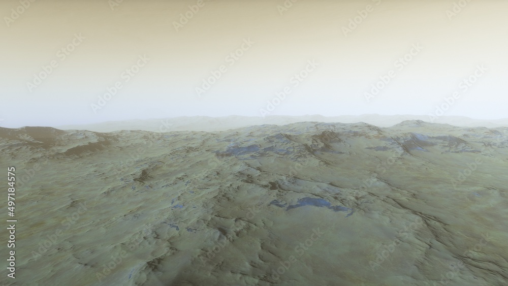 alien planet landscape sci fi spatial background, view from planet surface with spectacular sky, realistic digital illustration alien planet landscape sci fi spatial background, view from planet surface with spectacular sky, realistic digital illustration