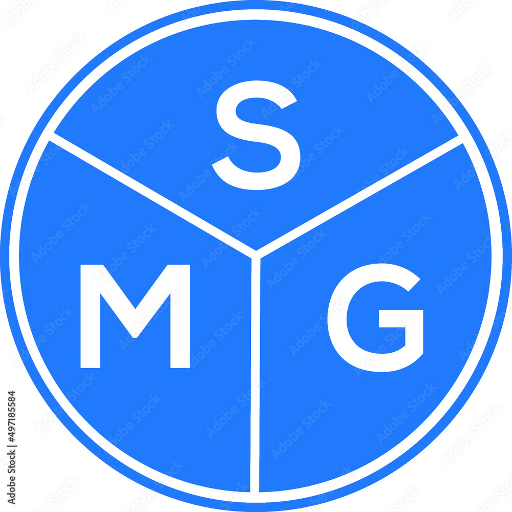 SMG letter logo design on black background. SMG creative initials letter logo concept. SMG letter design. SMG letter logo design on black background. SMG creative initials letter logo concept. SMG letter design.