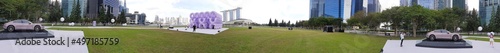 Fototapeta Naklejka Na Ścianę i Meble -  Singapore city landscapes, towers, skyscrapers, buildings
