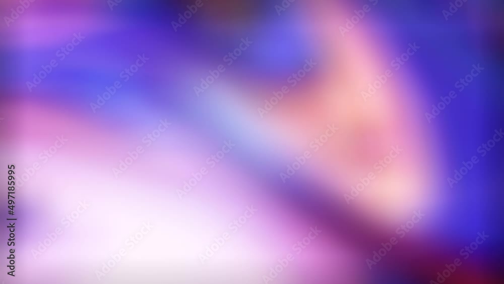 Abstract Chromatic Aberration Soft Gradient Fluid Background Loop