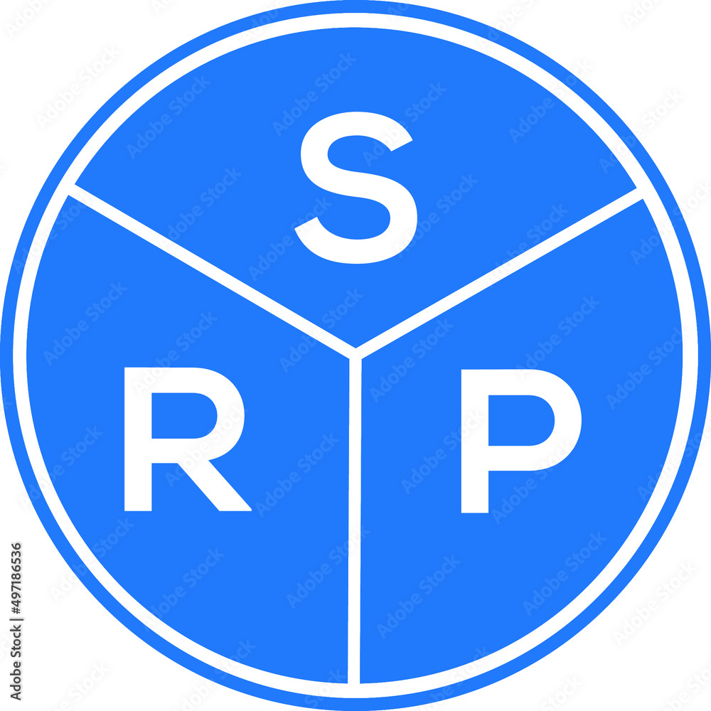 SRP letter logo design on black background. SRP creative initials letter logo concept. SRP letter design. SRP letter logo design on black background. SRP creative initials letter logo concept. SRP letter design.