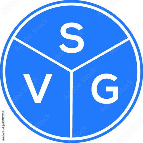 SVG letter logo design on black background. SVG creative initials letter logo concept. SVG letter design.