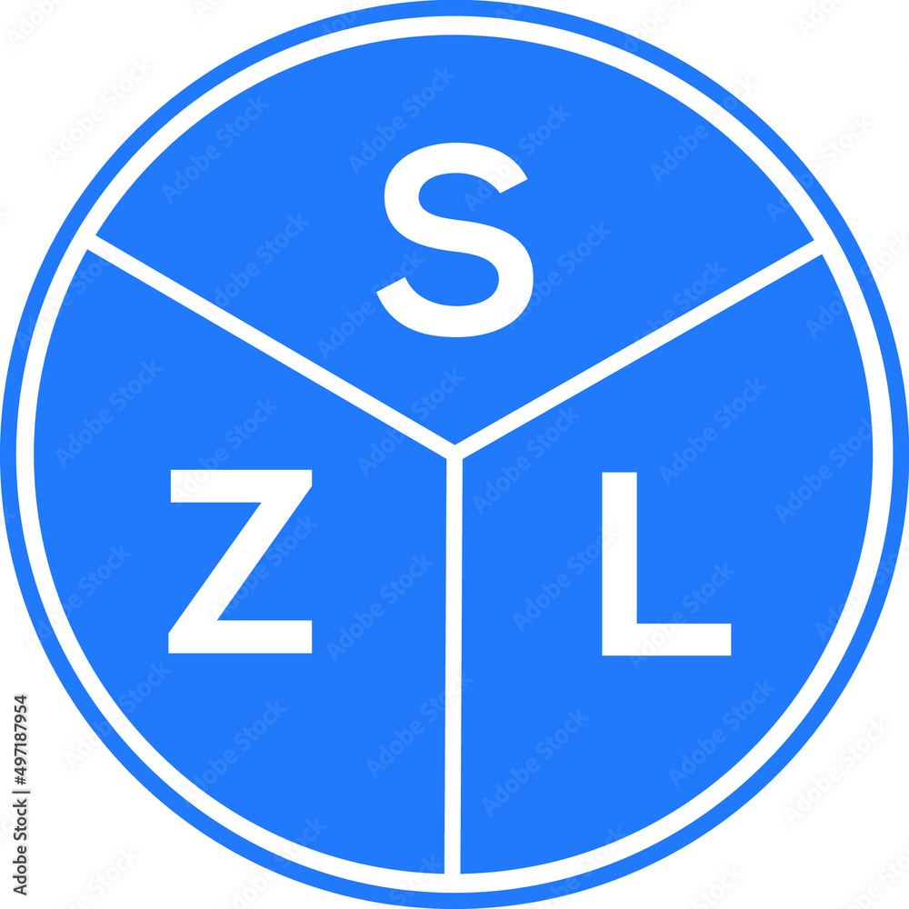 SZL letter logo design on black background. SZL creative initials letter logo concept. SZL letter design. SZL letter logo design on black background. SZL creative initials letter logo concept. SZL letter design.
