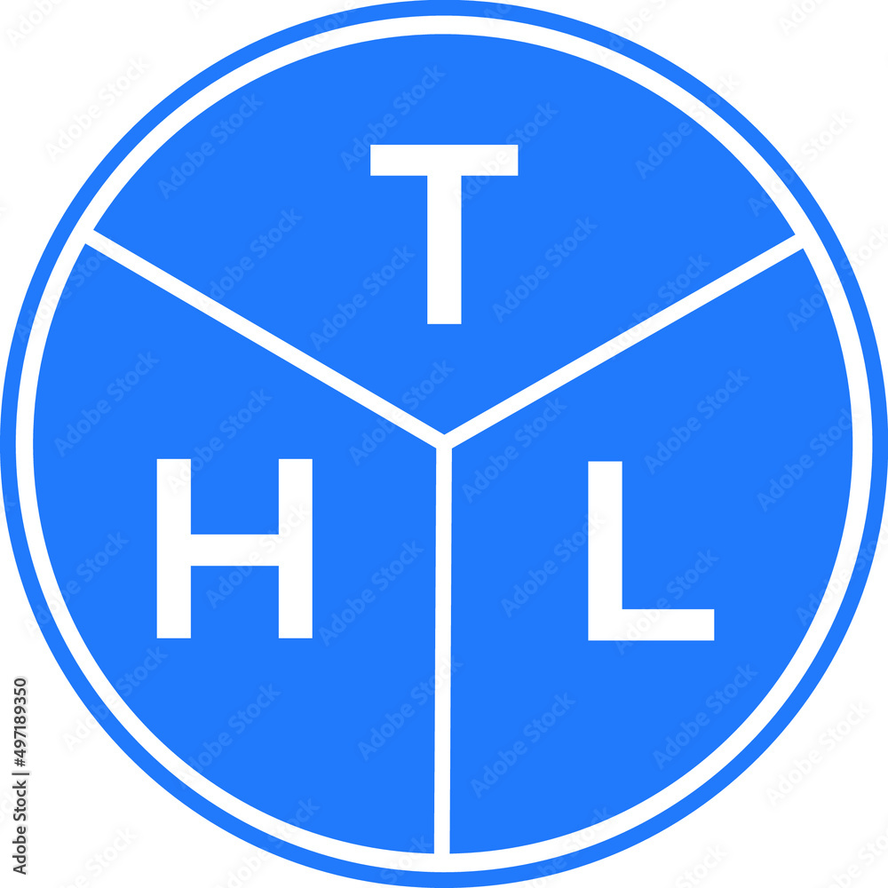 THL letter logo design on black background. THL creative initials letter logo concept. THL letter design. THL letter logo design on black background. THL creative initials letter logo concept. THL letter design.