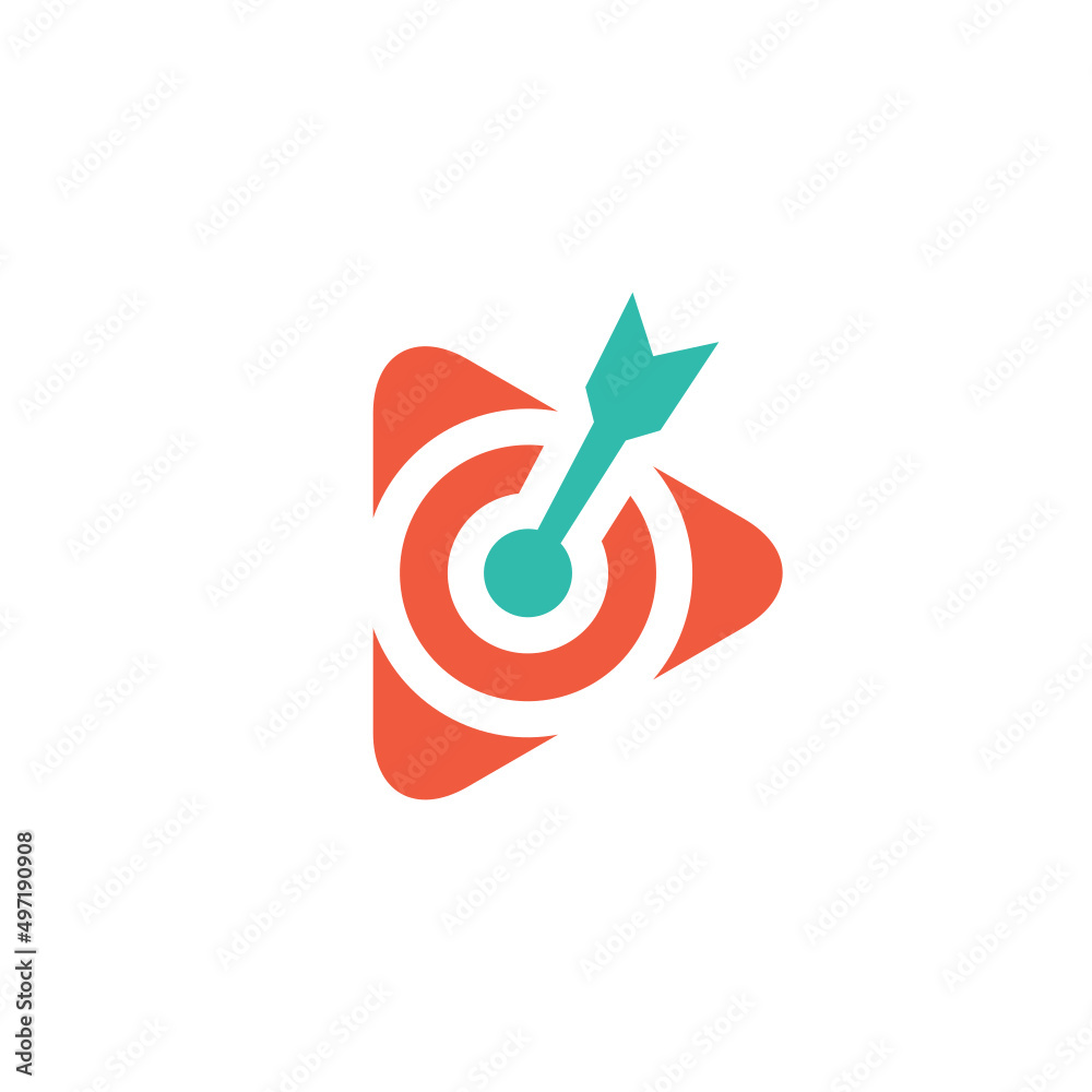 Archer Target Marketing Business Plan Vector Abstract Illustration Logo Icon Design Template Element Archer Target Marketing Business Plan Vector Abstract Illustration Logo Icon Design Template Element