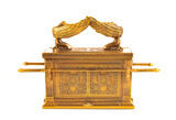 The Ark of the Covenant on a White Background