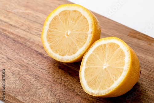 レモンの断面　Lemon