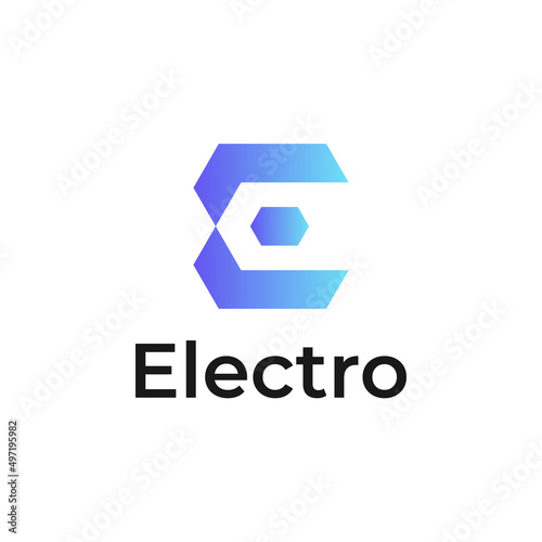 Free Download Initial Letter E Monogram Logo, Initial Letter Logo For Your Company Name, Alphabet Logo Template Ready For Use, Modern Initial Logo
 - GFXLoad