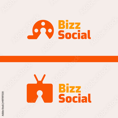 Logo for Entertainment, showbiz social community