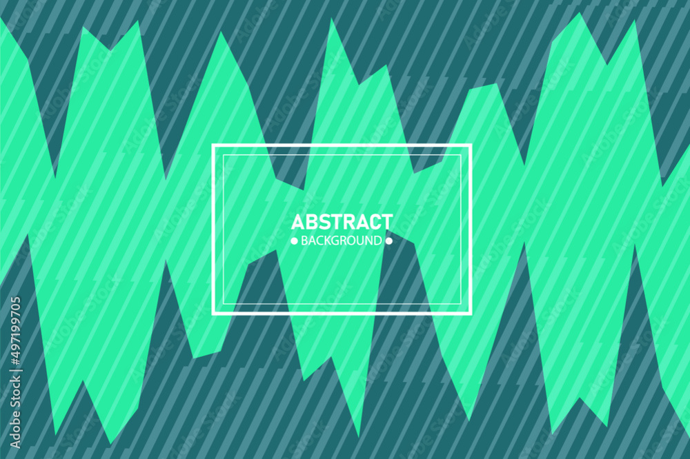 Abstract background with layered wave and geometric pattern