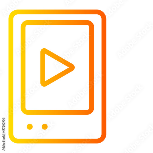 Free Download music player gradient icon - GFXLoad