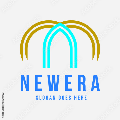 Mega Power - M Letter Logo Template