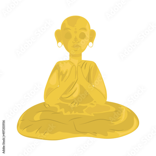 buddha statue icon