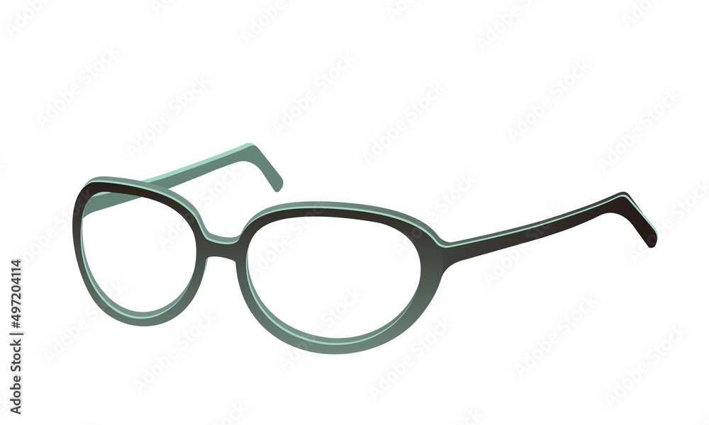 Fototapeta premium メガネイラスト