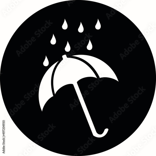 umbrella icon vector illustration