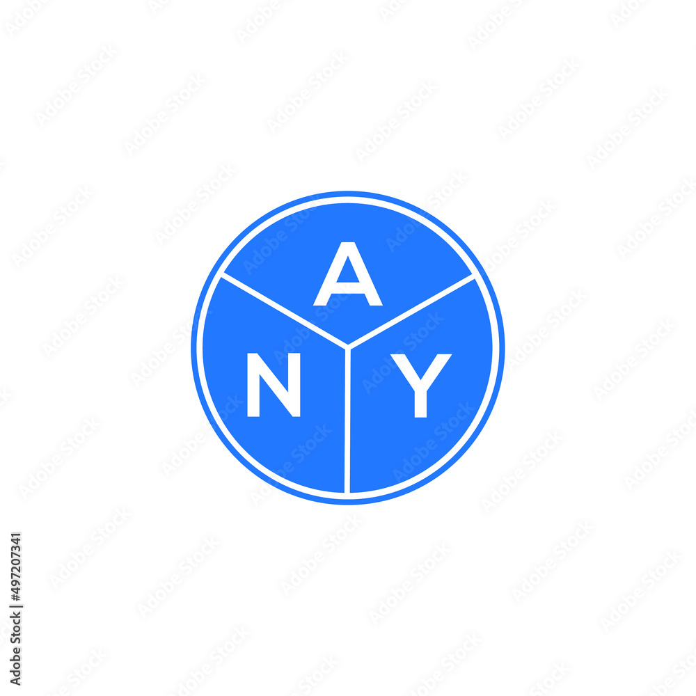ANY letter logo design on white background. ANY creative circle letter logo concept. ANY letter design. ANY letter logo design on white background. ANY creative circle letter logo concept. ANY letter design.