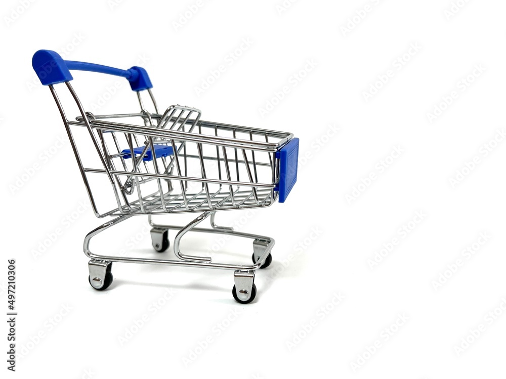 shopping cart isolated on white shopping cart isolated on white