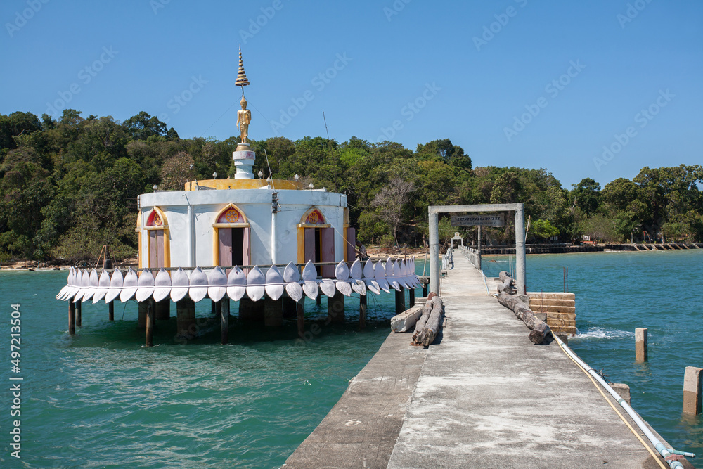 Wat Koh Phayam Temple, Koh Phayam island, Ranong Province, Thailand